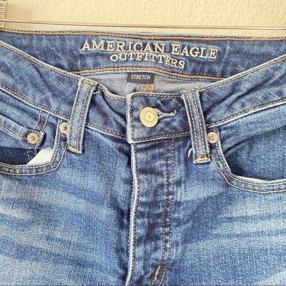 American Eagle Vintage High Rise Skinny Jeans Size 2 - Picture 4 of 10